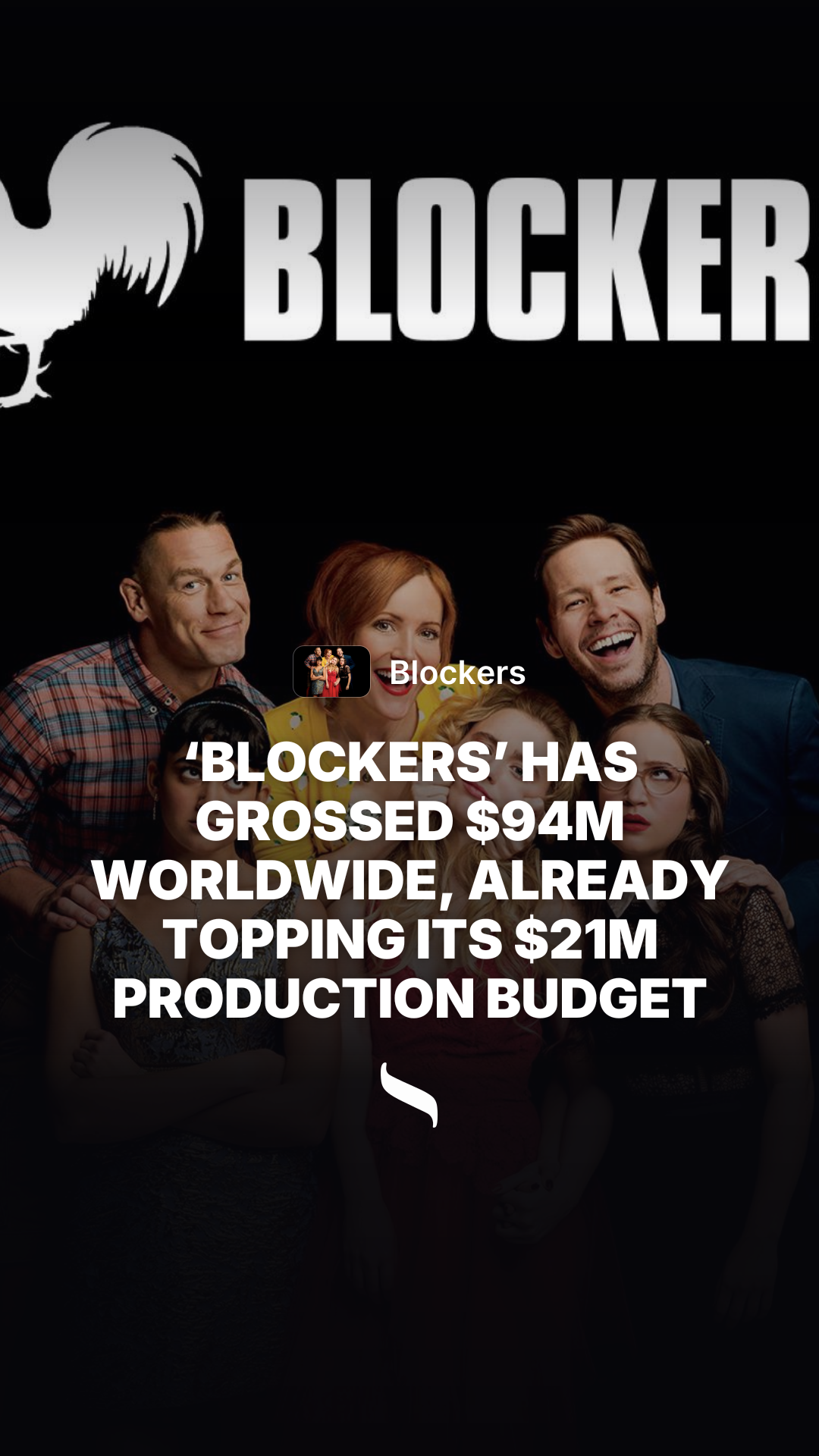 Blockers share card
