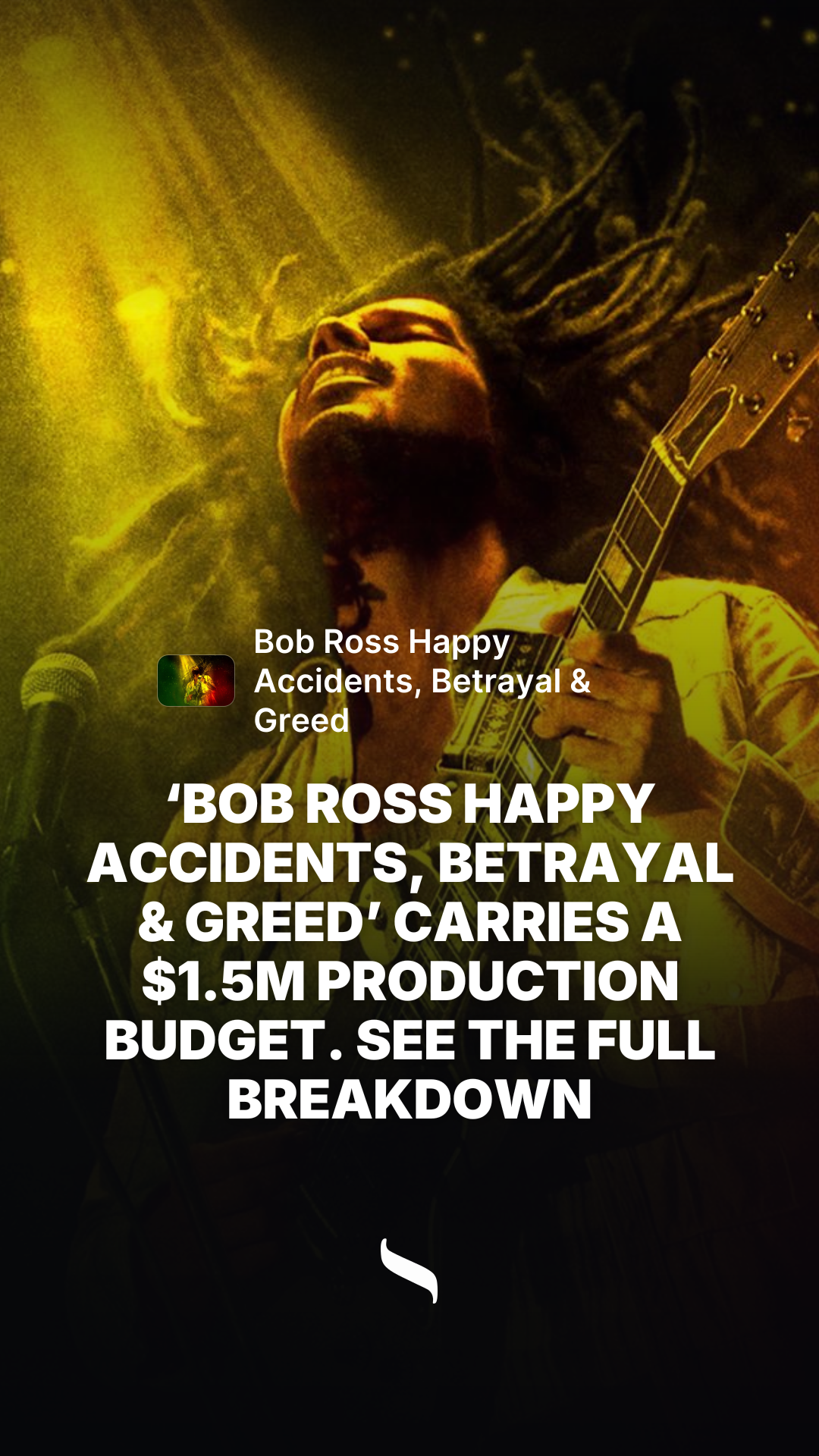 Bob Ross Happy Accidents, Betrayal & Greed share card