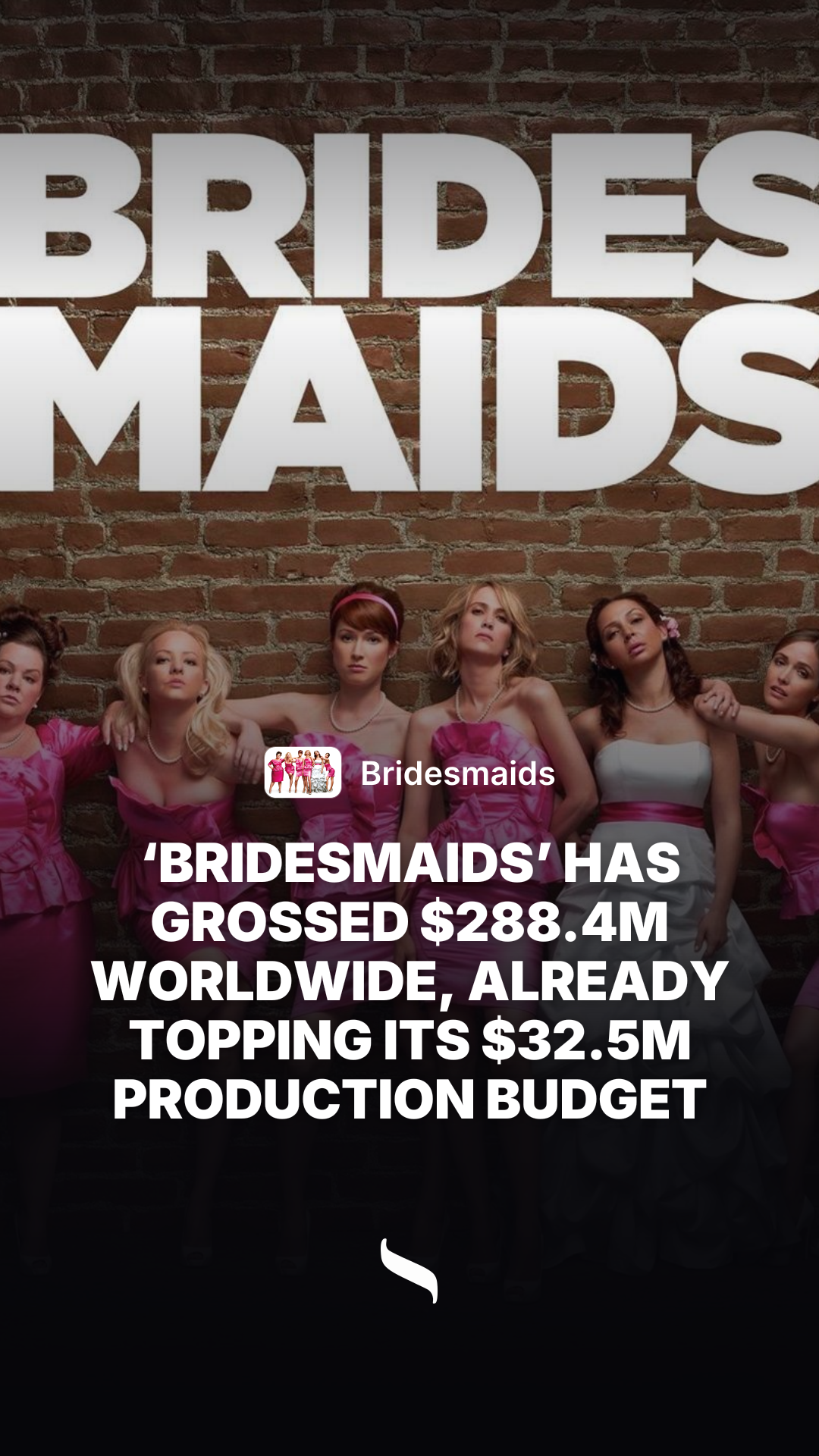 Bridesmaids share card