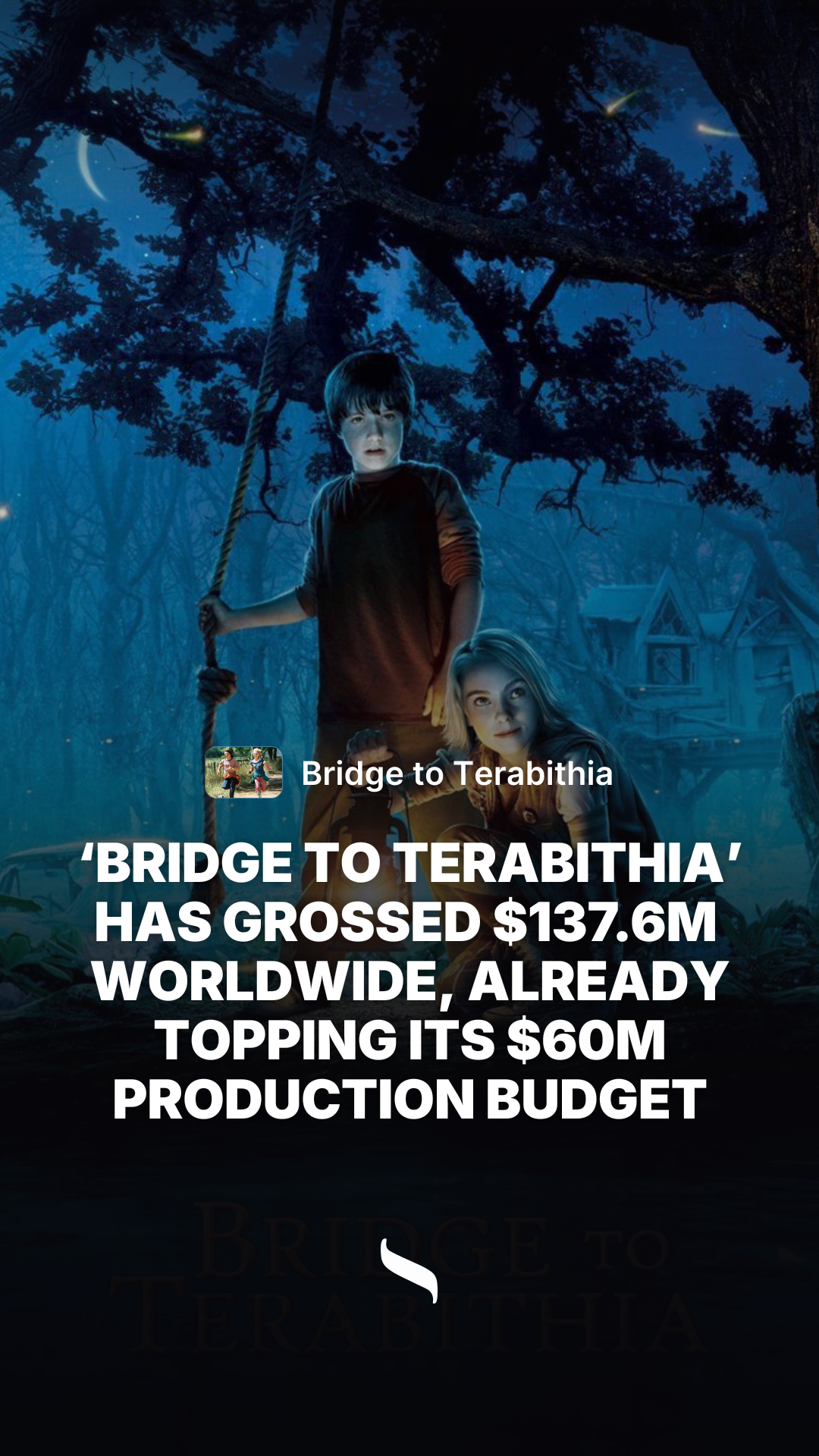 Bridge to Terabithia share card
