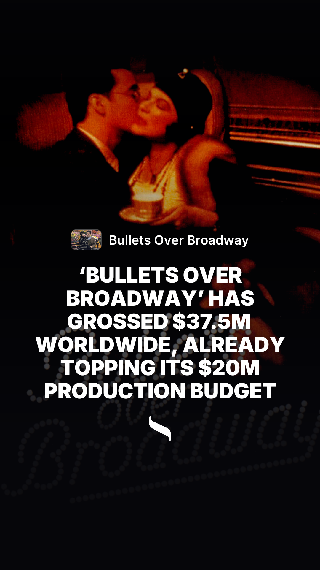 Bullets Over Broadway share card