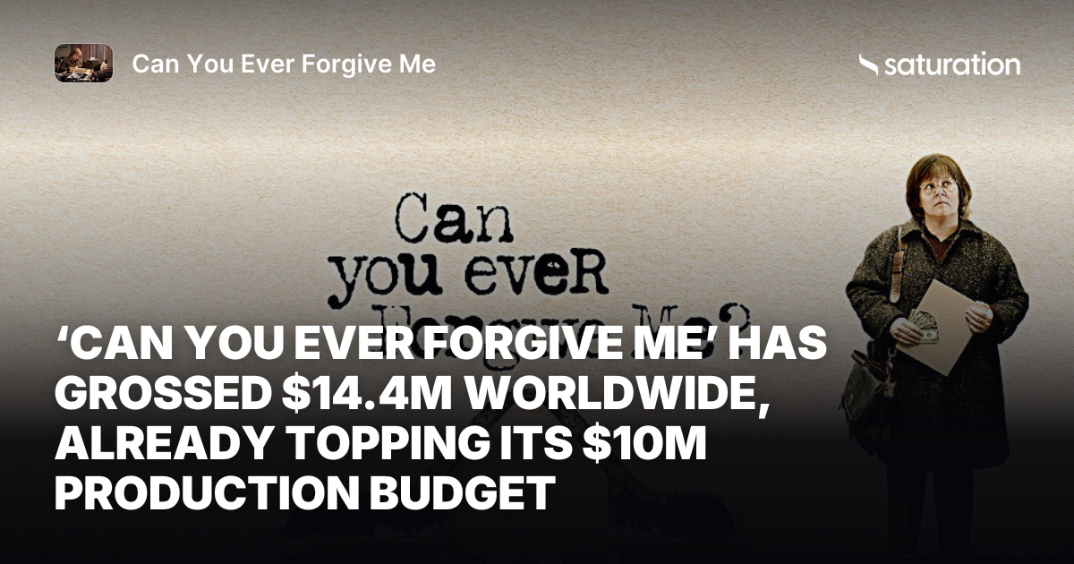 Can You Ever Forgive Me share card