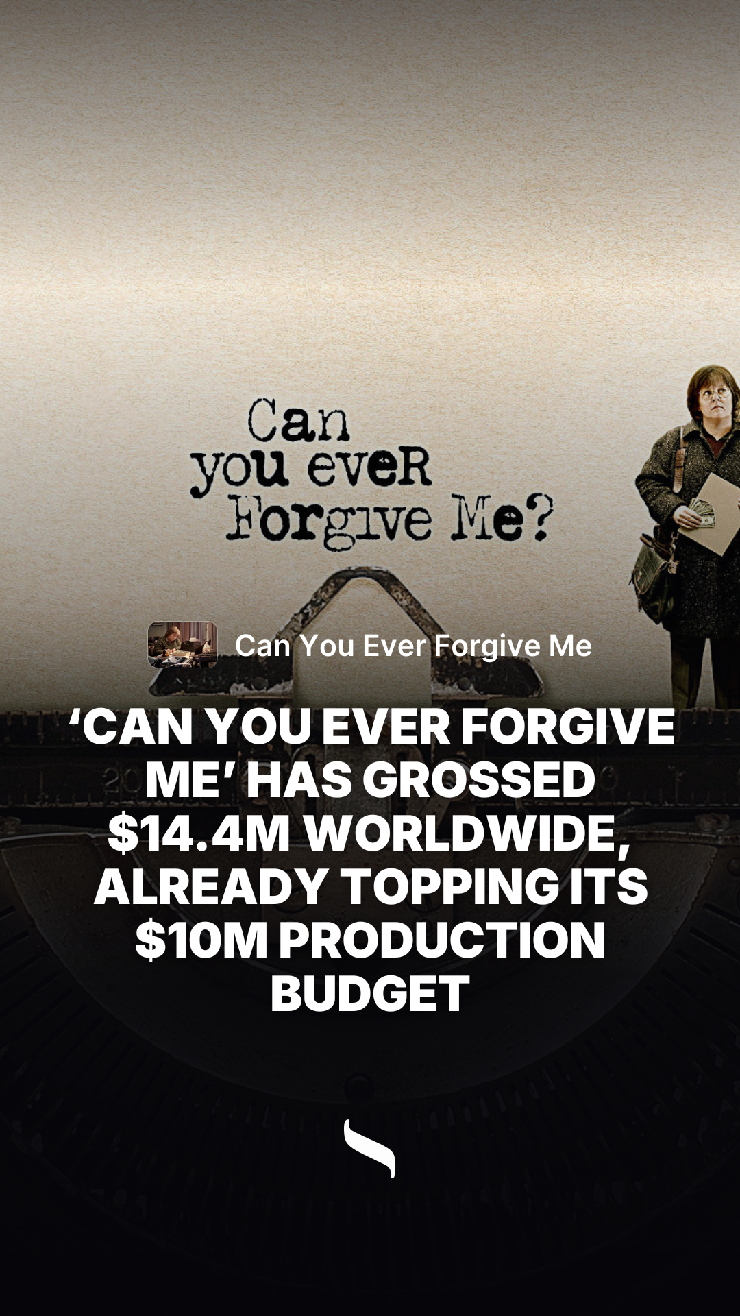 Can You Ever Forgive Me share card