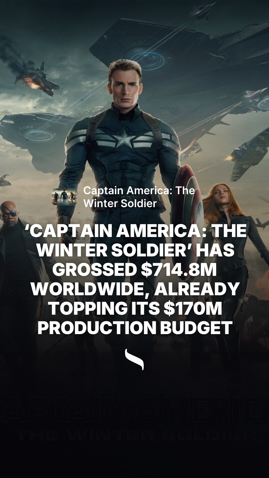 Captain America: The Winter Soldier share card