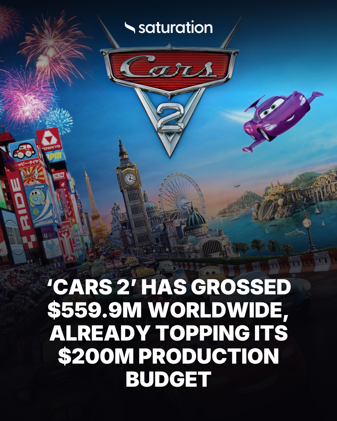 Cars 2 share card