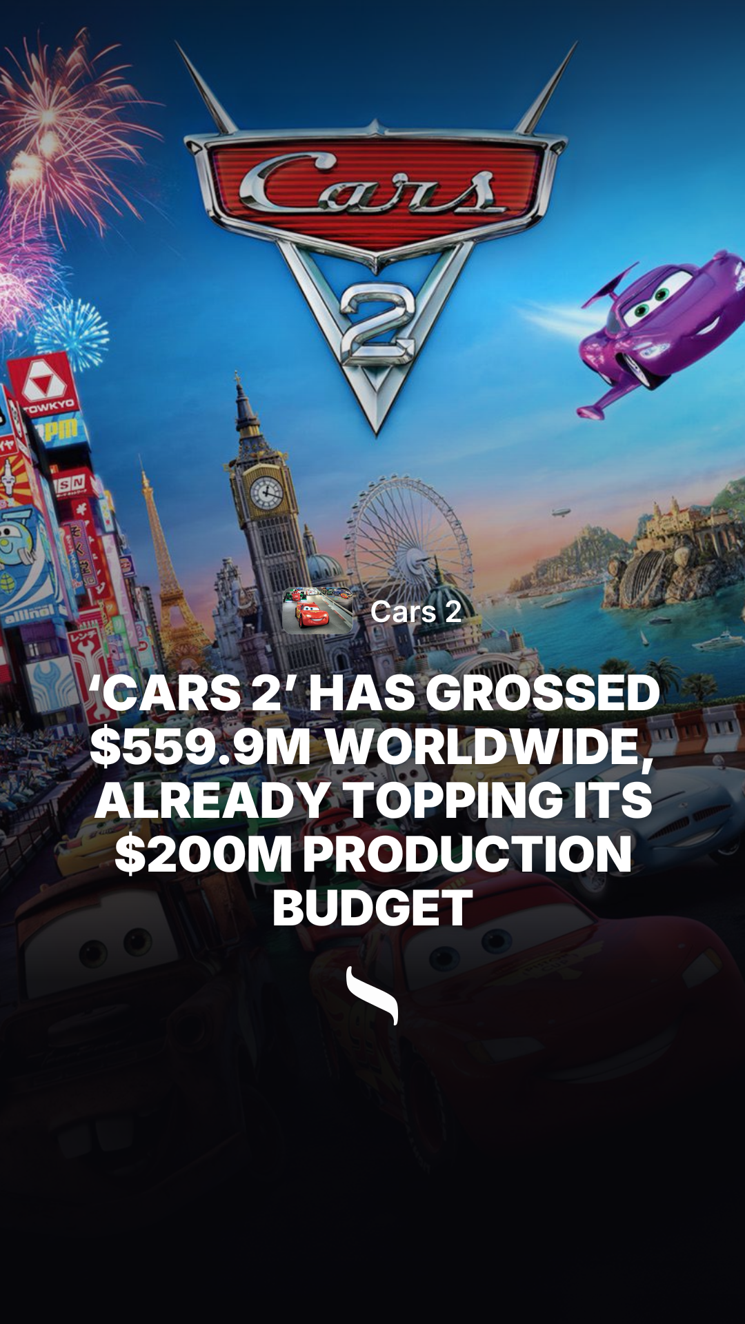 Cars 2 share card