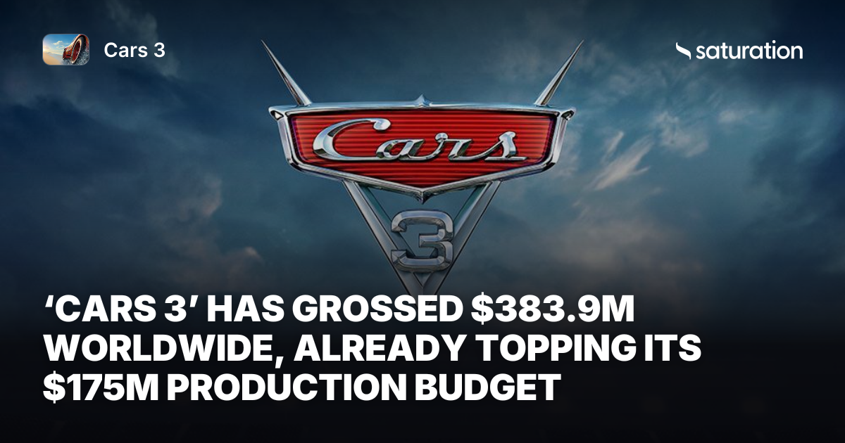 Cars 3 share card