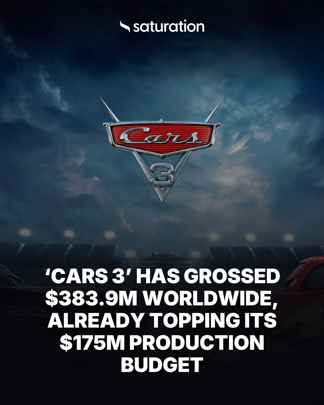 Cars 3 share card