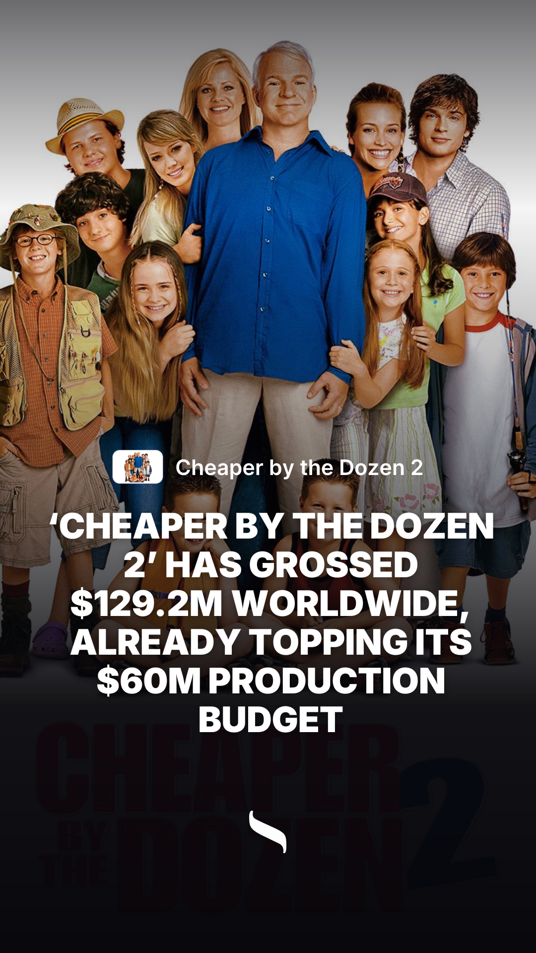 Cheaper by the Dozen 2 share card