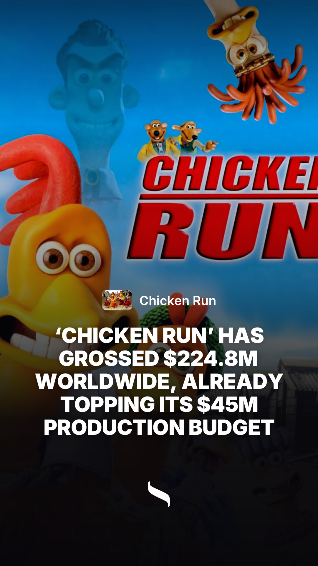 Chicken Run share card