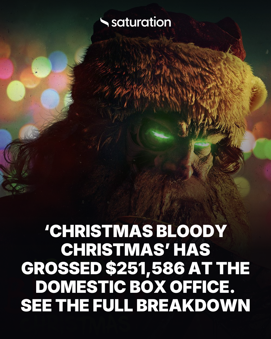 Christmas Bloody Christmas share card