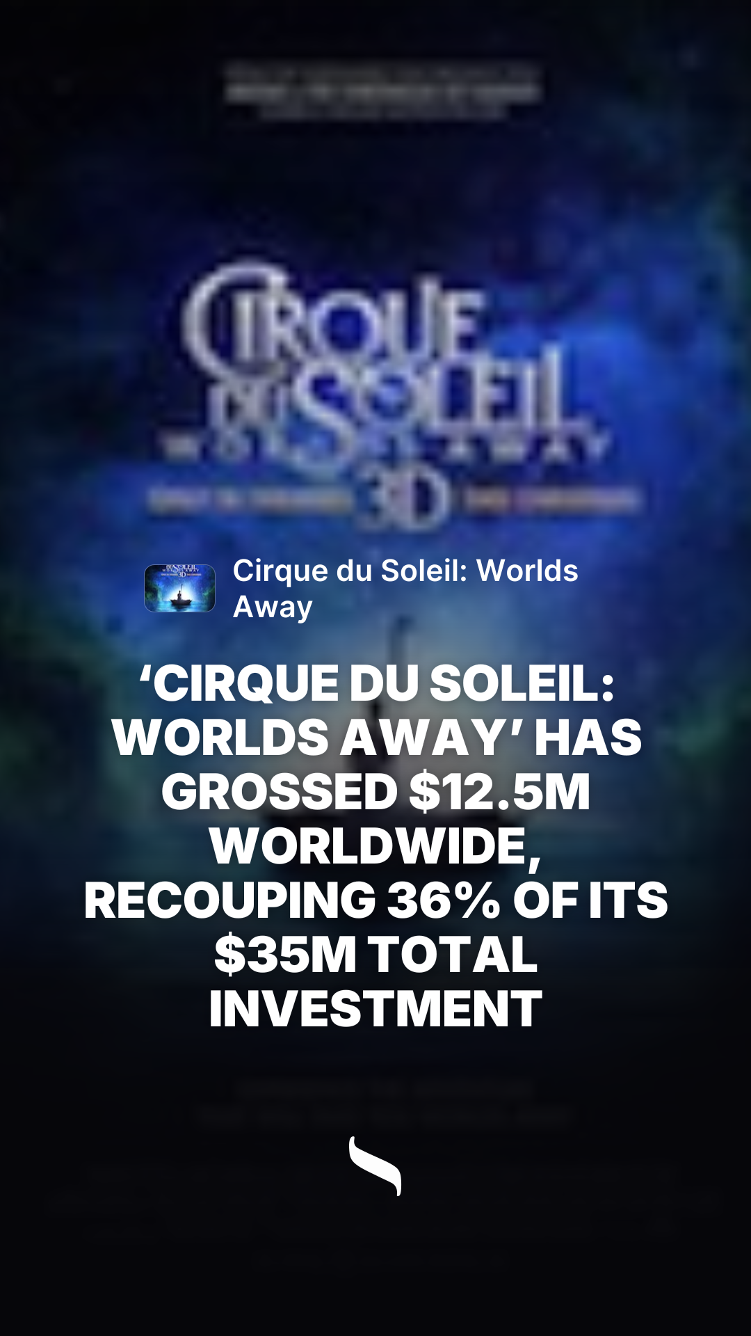Cirque du Soleil: Worlds Away share card