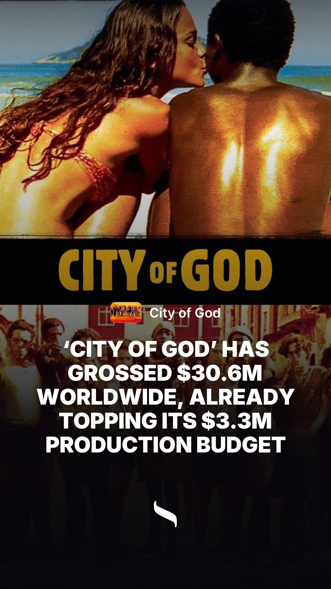 City of God share card