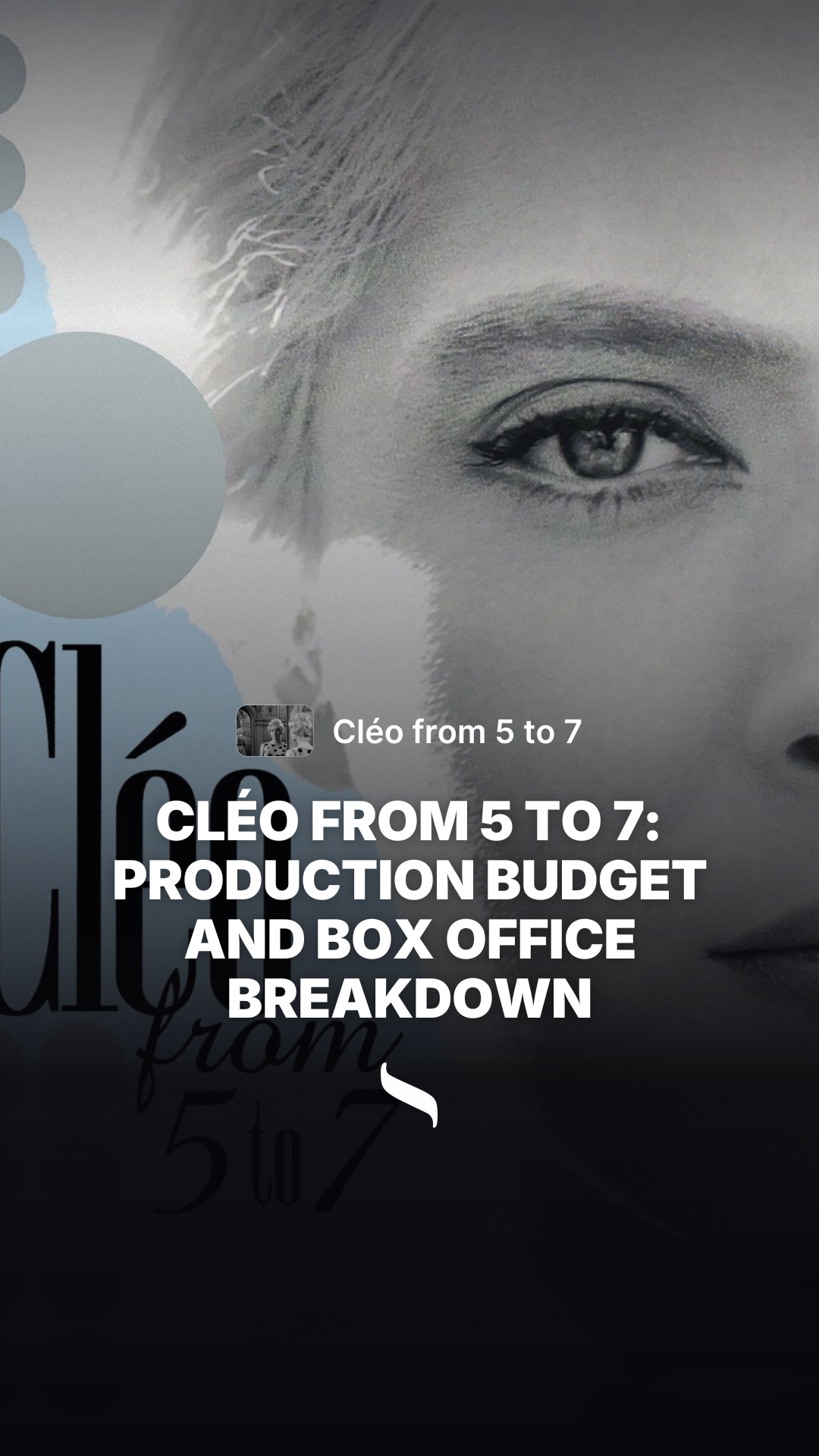 Cléo from 5 to 7 share card