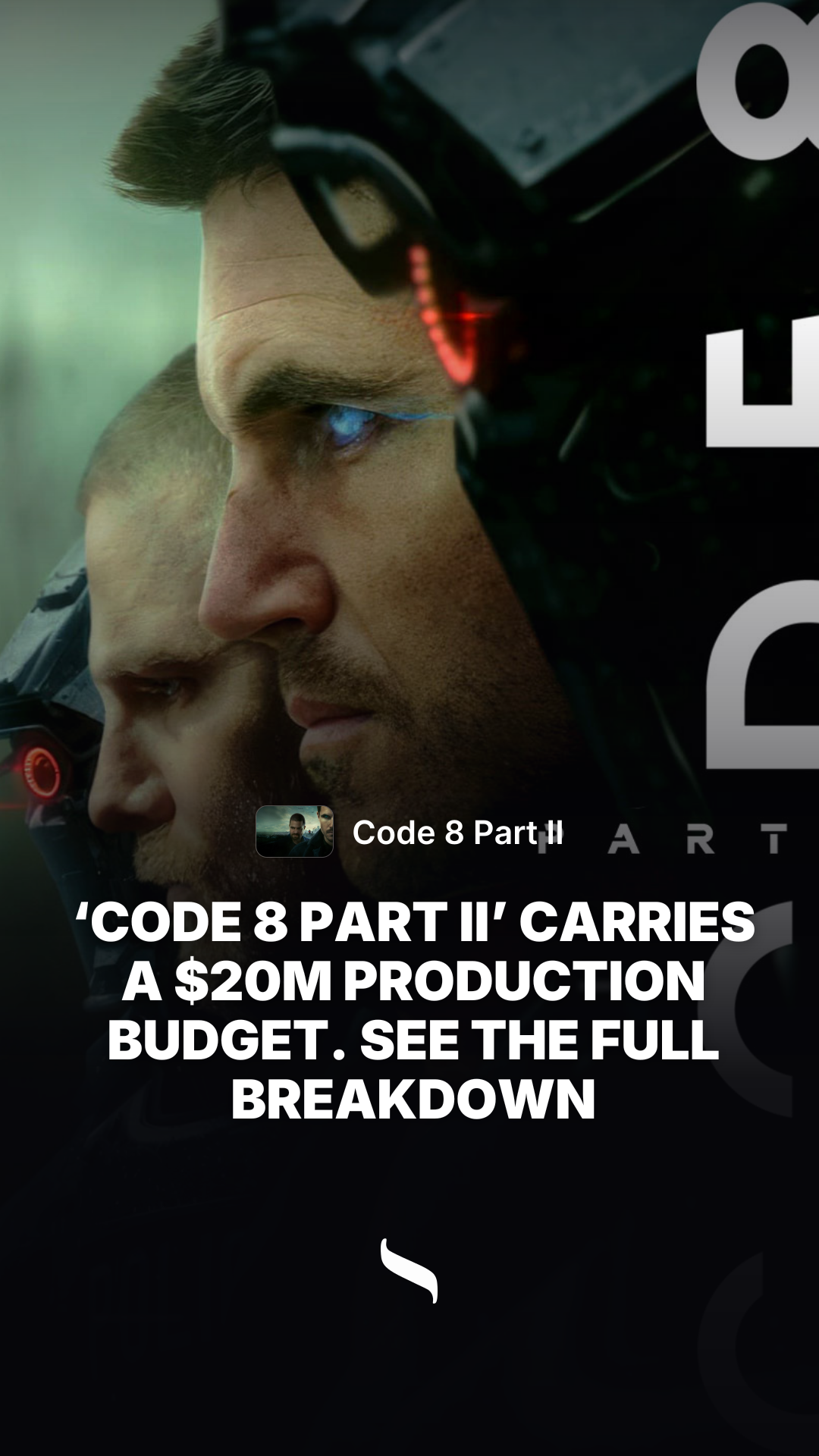 Code 8 Part II share card