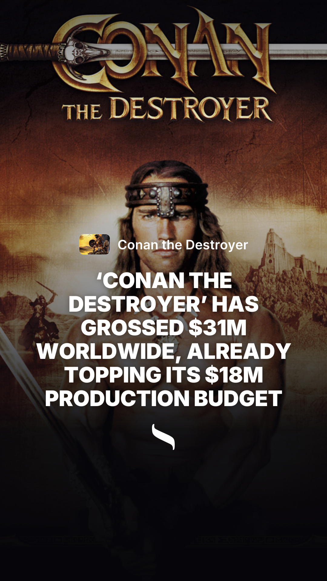 Conan the Destroyer share card