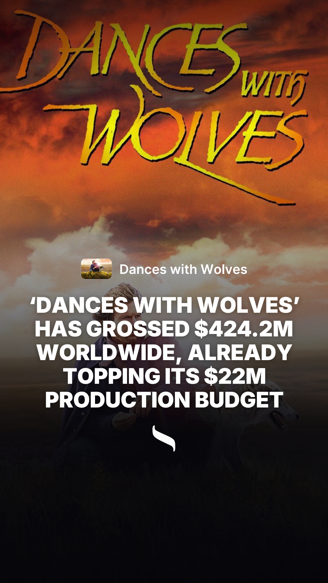 Dances with Wolves share card
