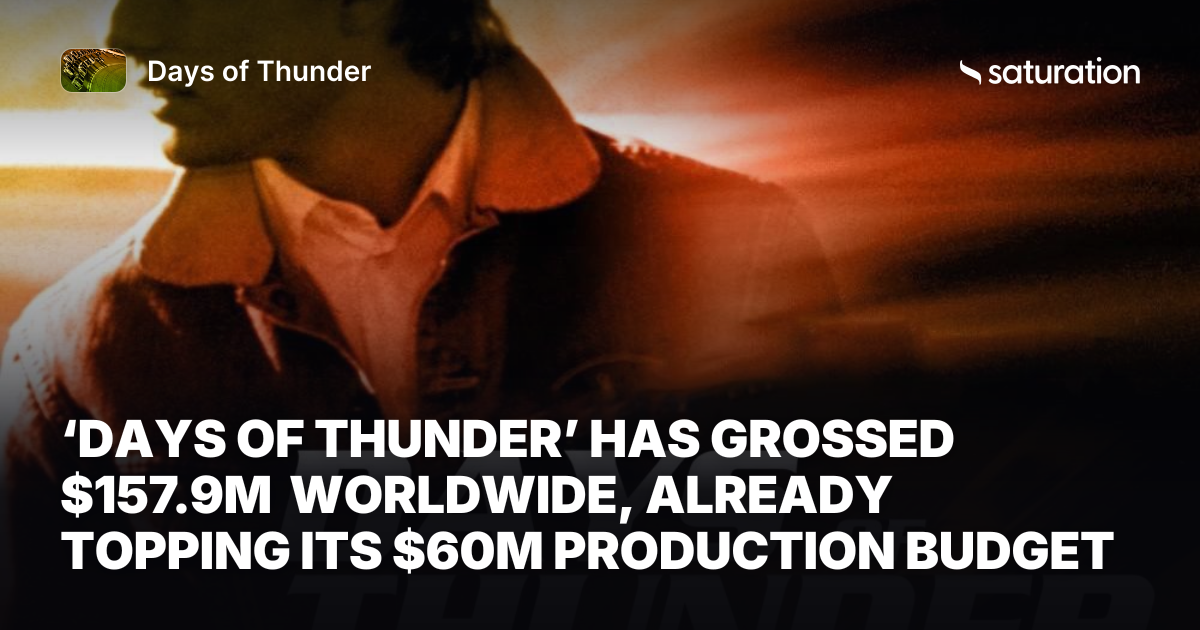 Days of Thunder share card