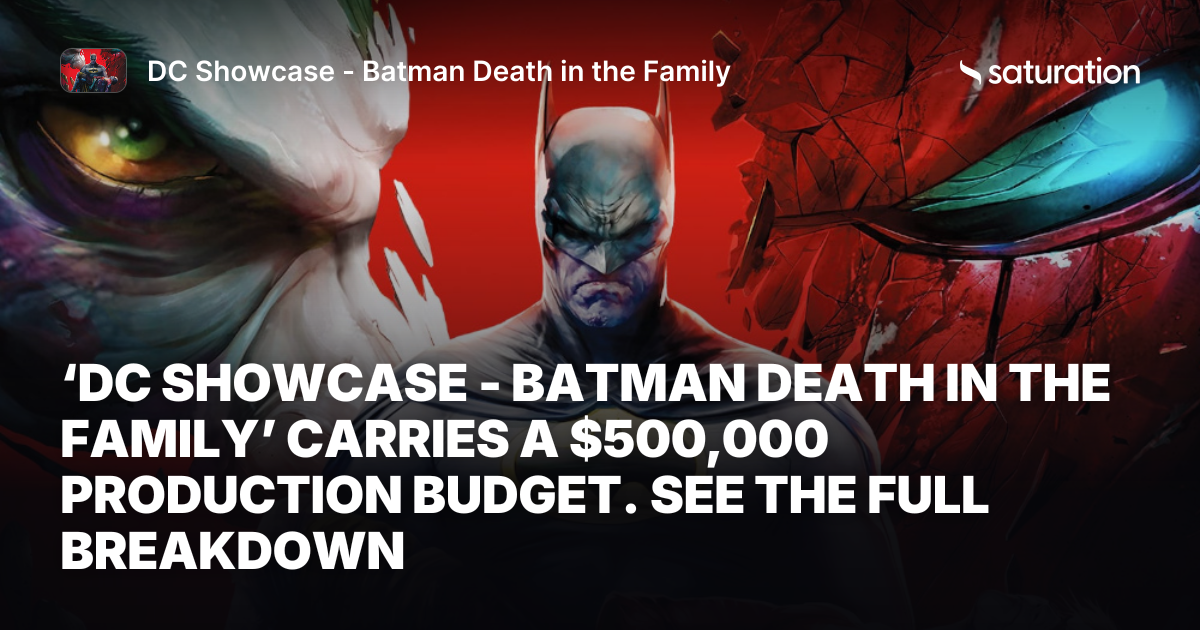DC Showcase - Batman Death in the Family share card