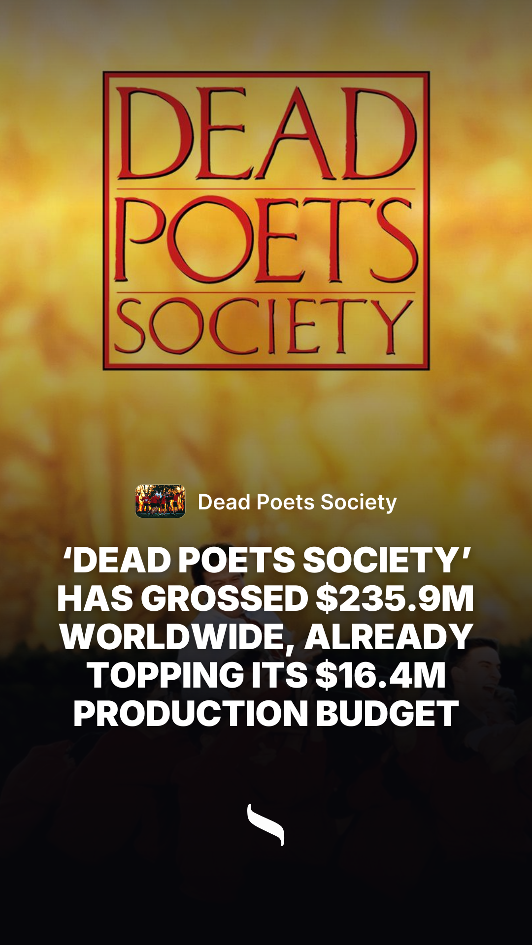 Dead Poets Society share card