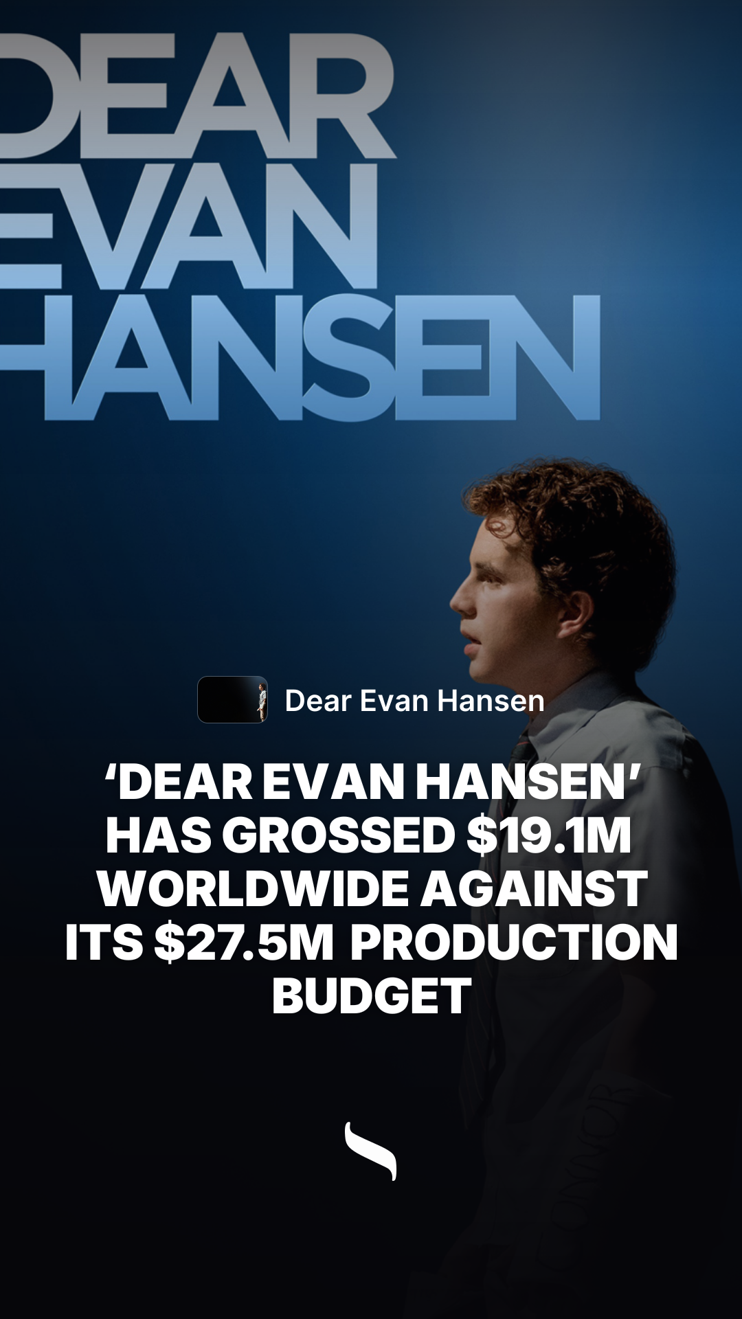 Dear Evan Hansen share card