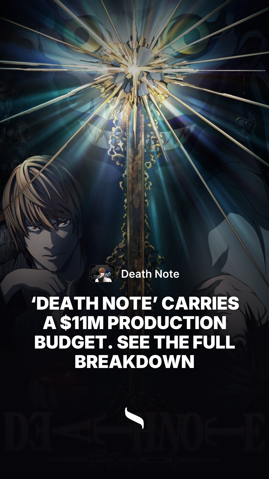 Death Note share card