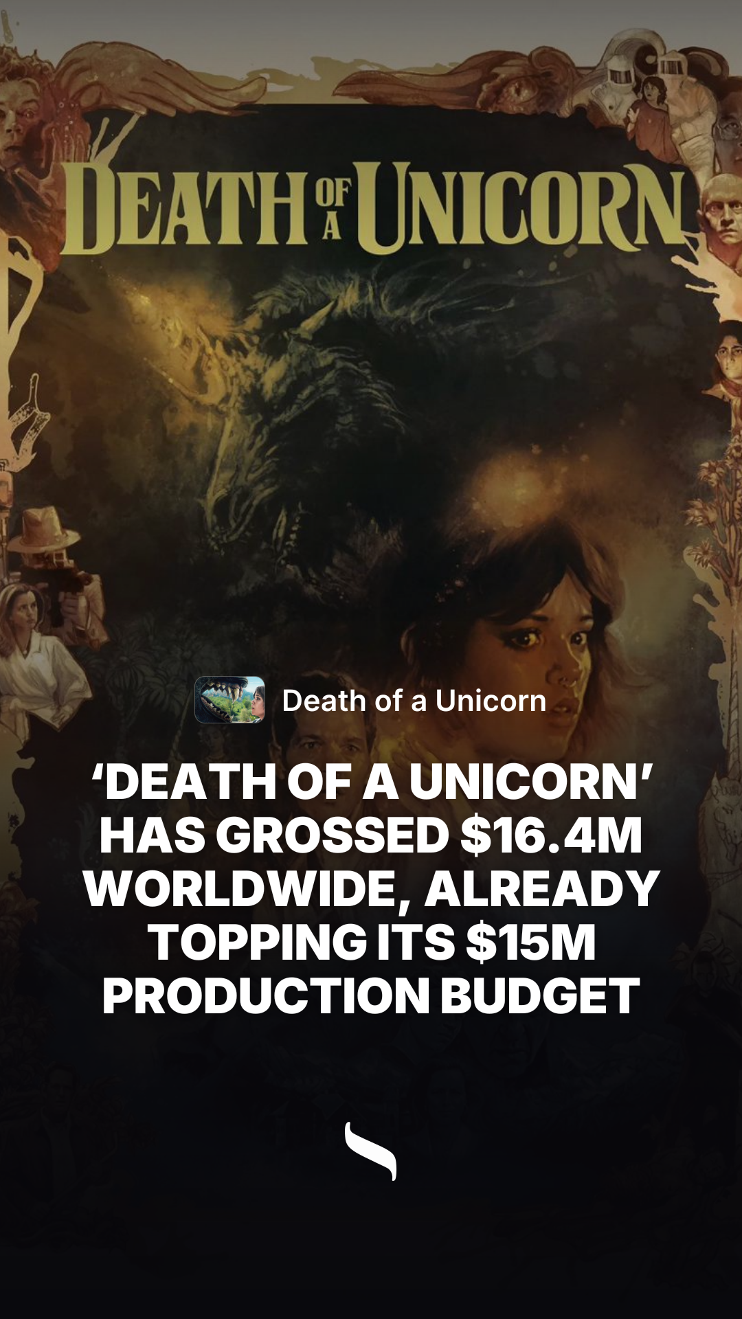 Death of a Unicorn share card