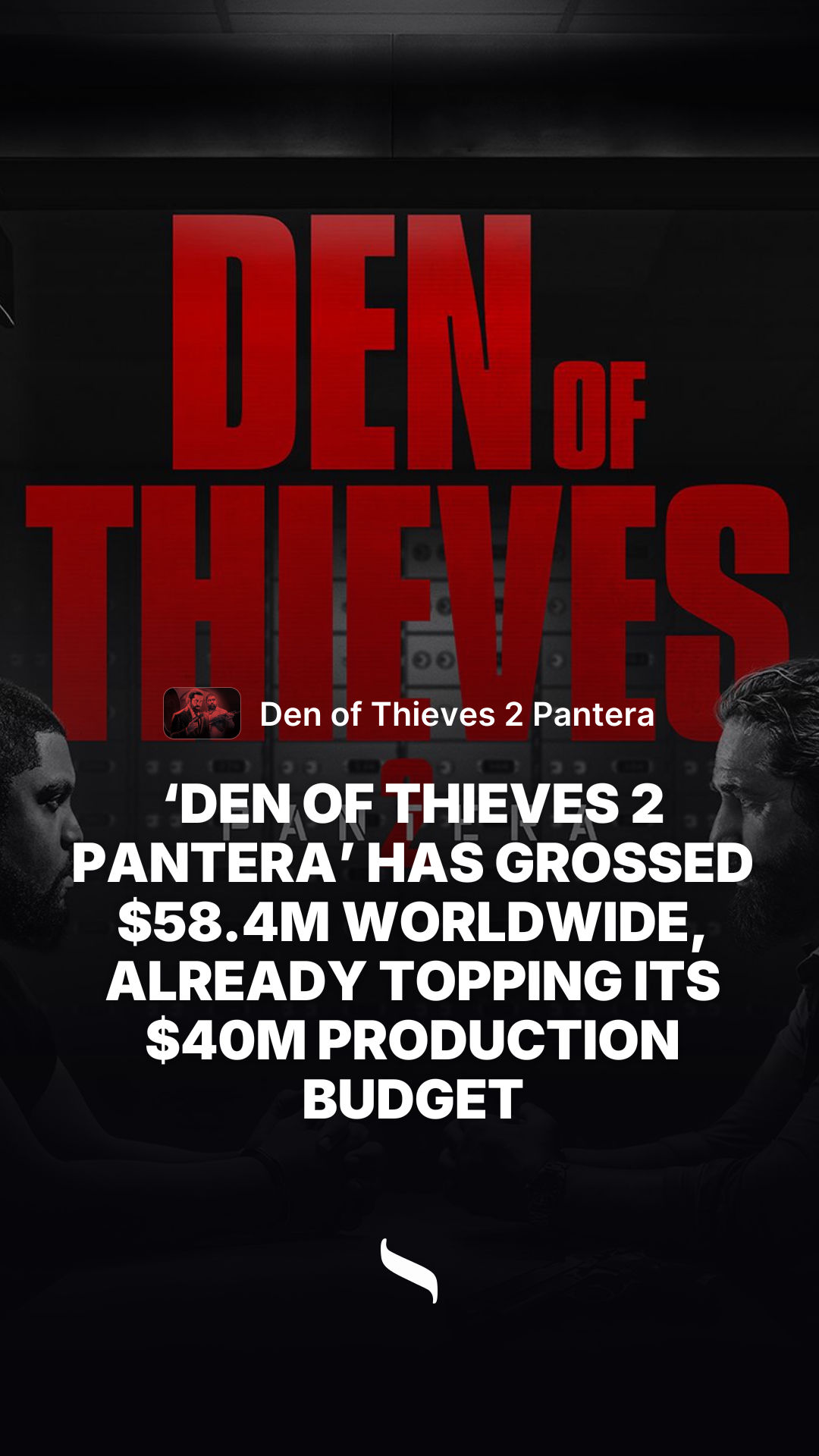 Den of Thieves 2 Pantera share card