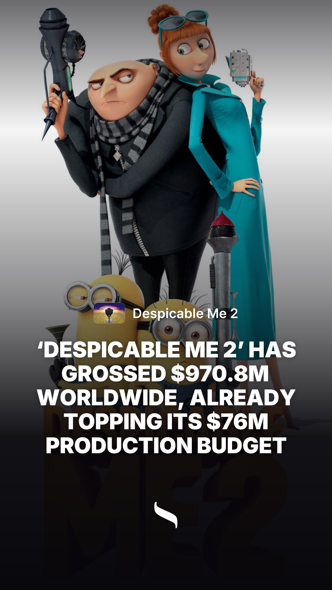 Despicable Me 2 share card