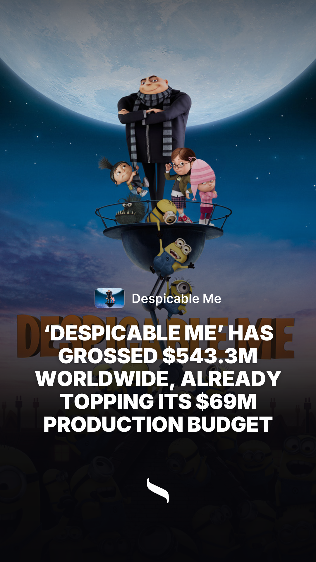 Despicable Me share card