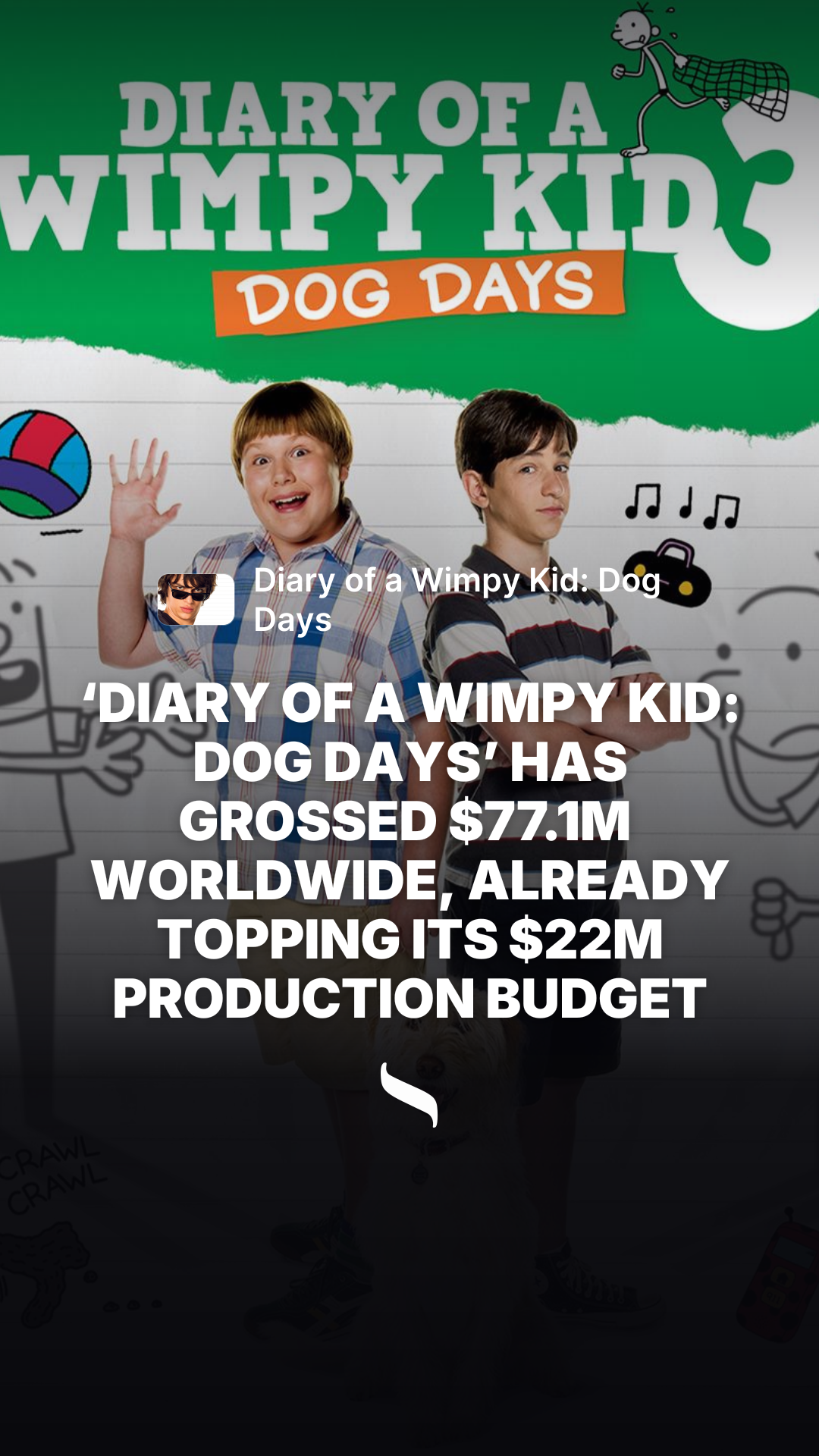 Diary of a Wimpy Kid: Dog Days share card