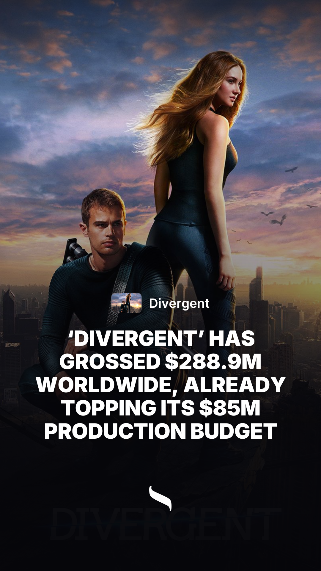 Divergent share card