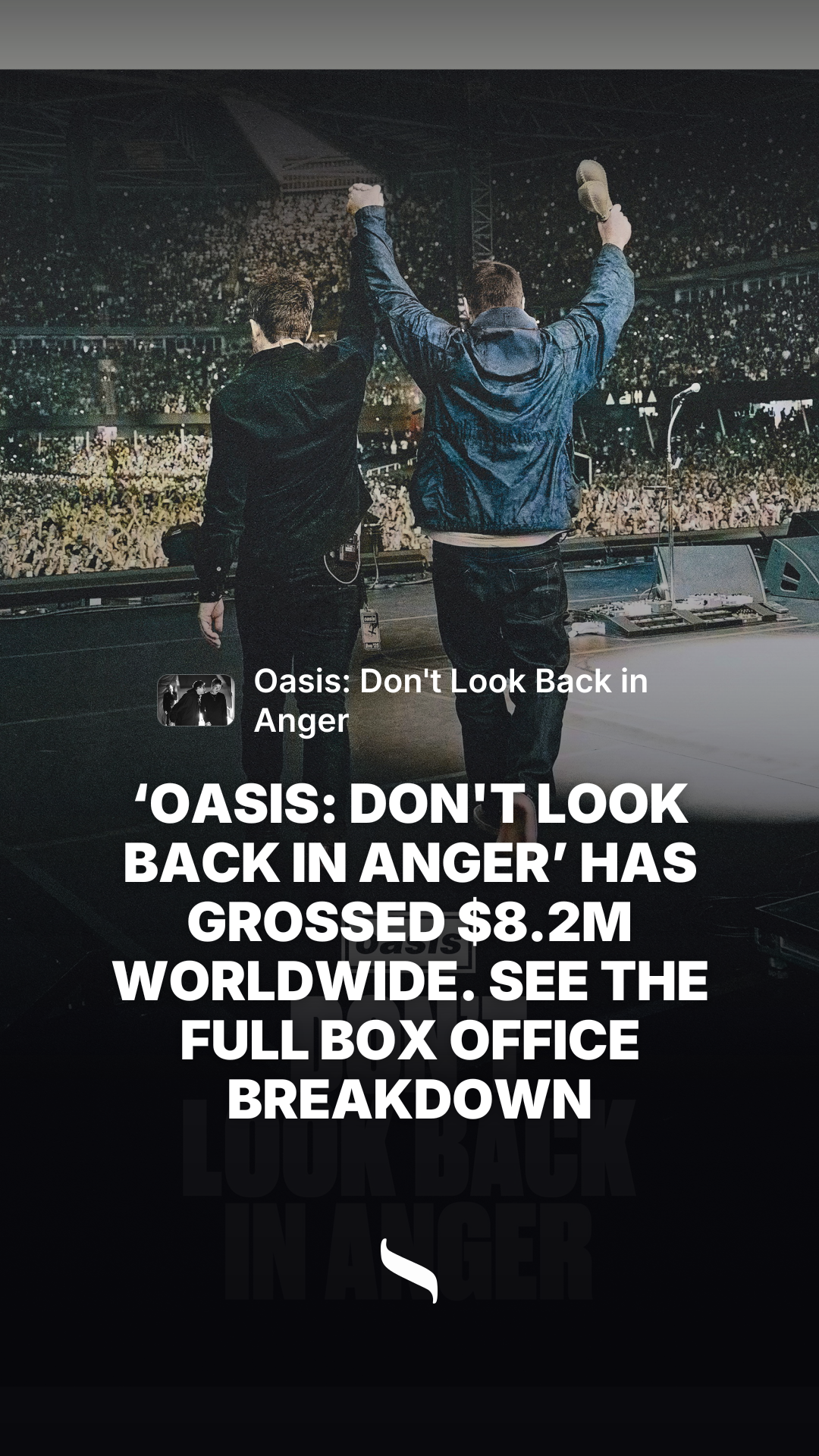 Oasis: Don't Look Back in Anger share card