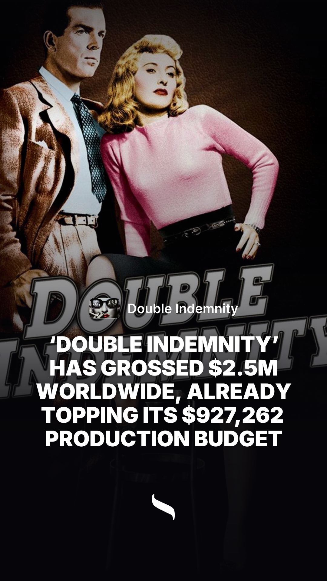 Double Indemnity share card