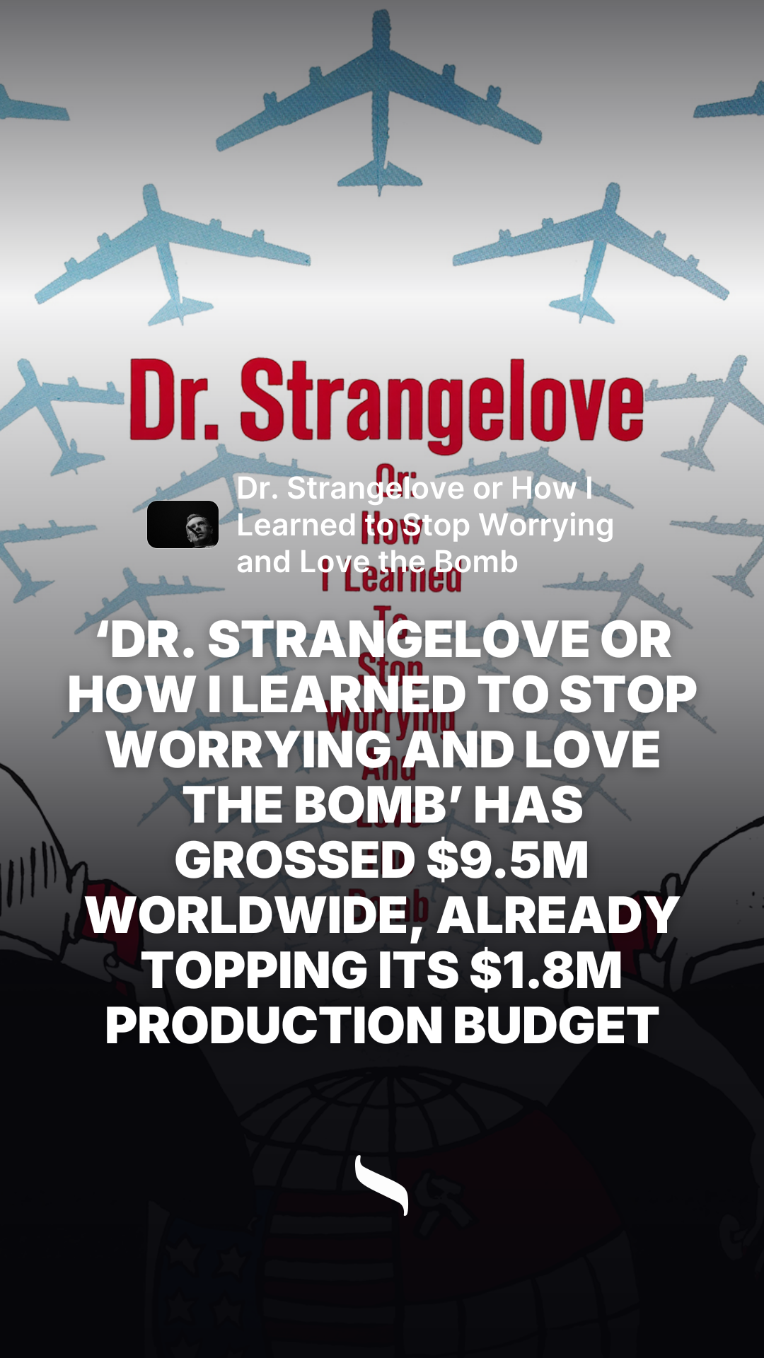 Dr. Strangelove or How I Learned to Stop Worrying and Love the Bomb share card