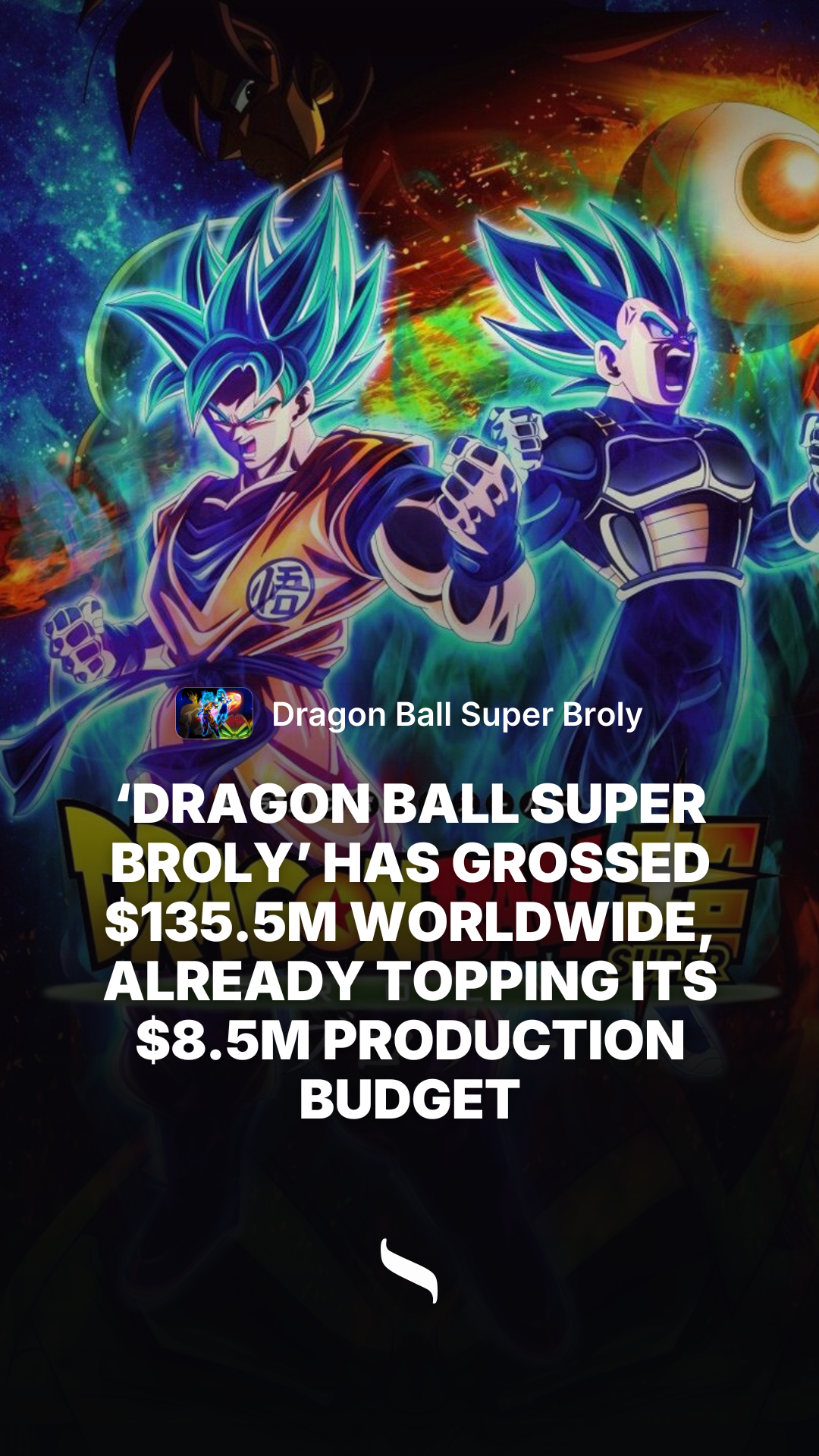 Dragon Ball Super Broly share card