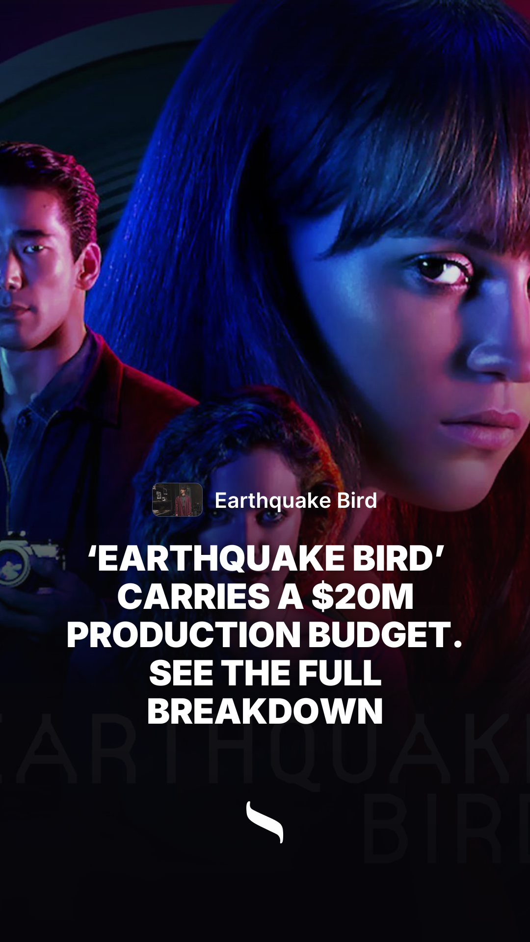 Earthquake Bird share card