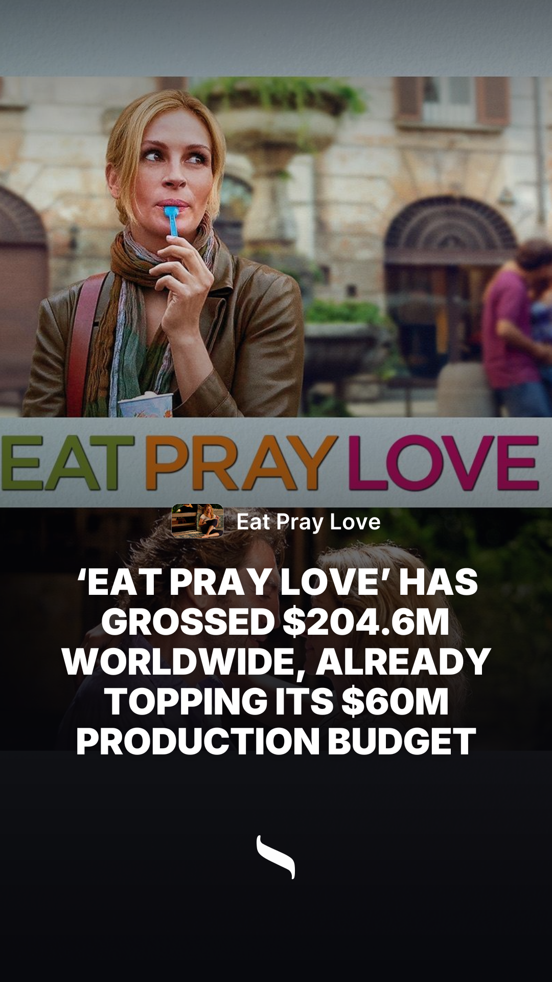Eat Pray Love share card