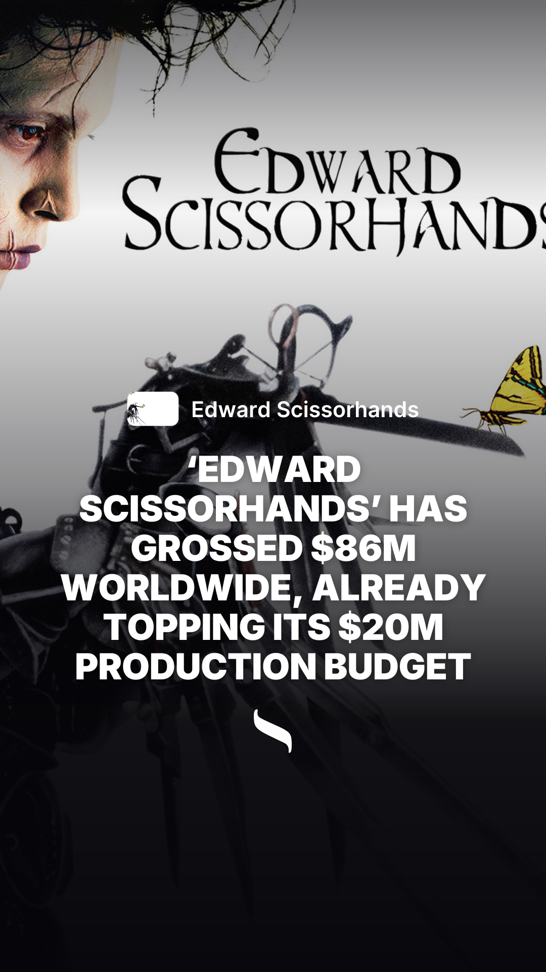 Edward Scissorhands share card