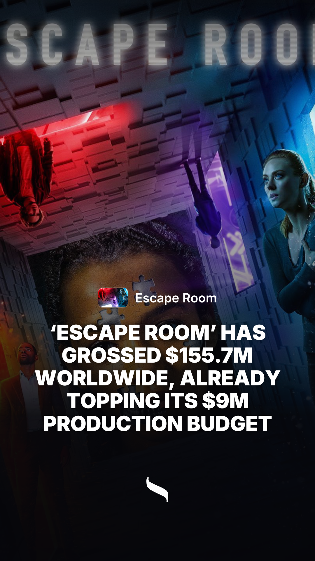 Escape Room share card