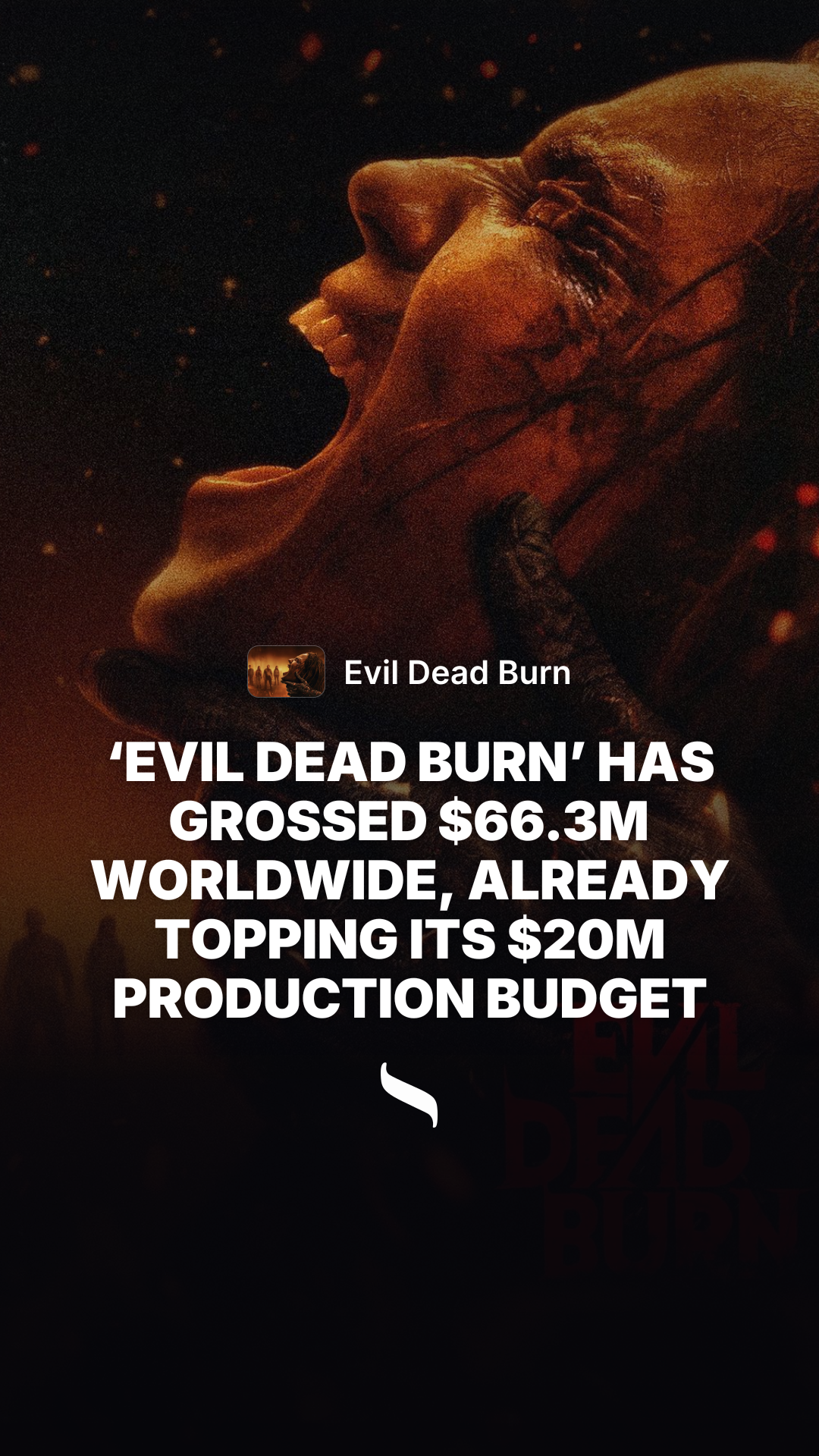 Evil Dead Burn share card