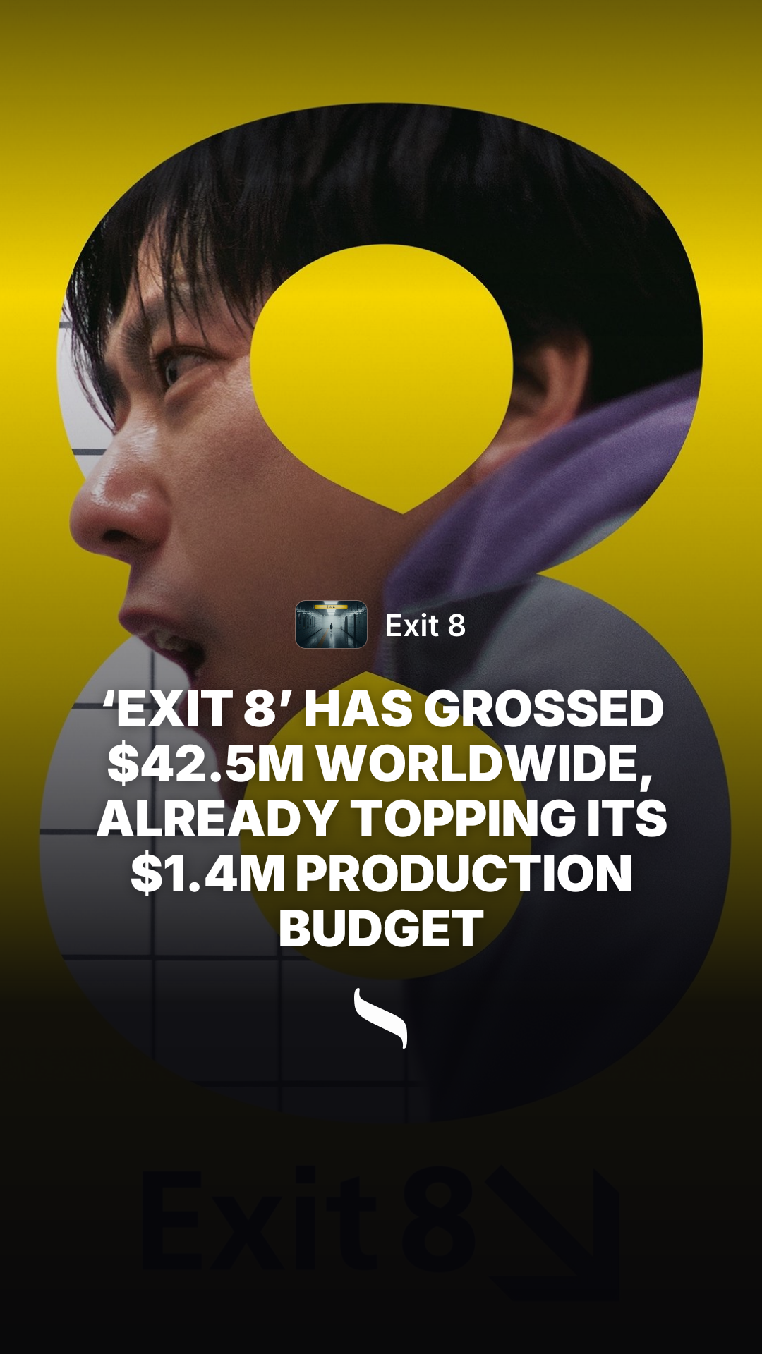 Exit 8 (2025) share card