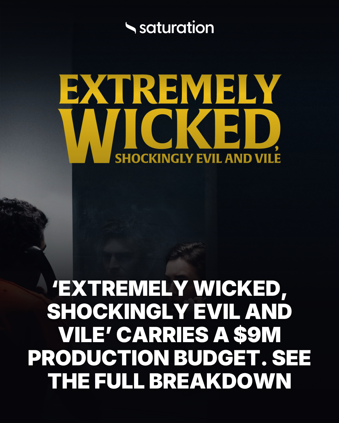Extremely Wicked, Shockingly Evil and Vile share card