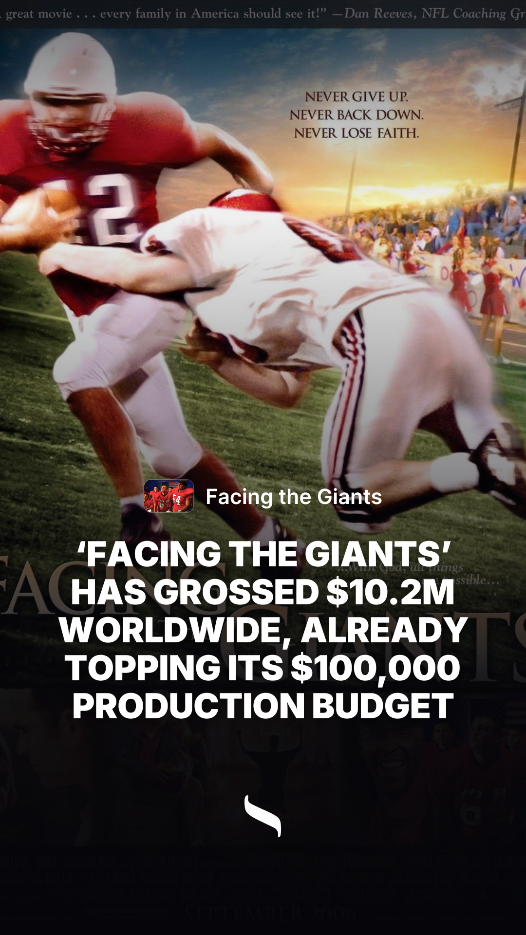 Facing the Giants share card