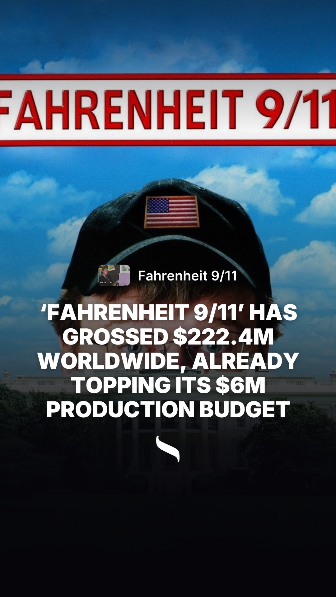 Fahrenheit 9/11 share card