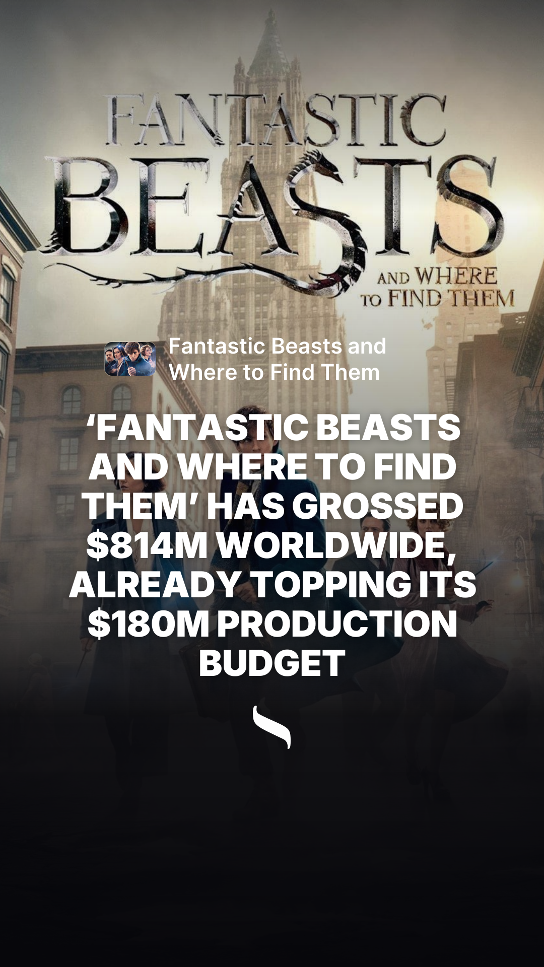 Fantastic Beasts and Where to Find Them share card