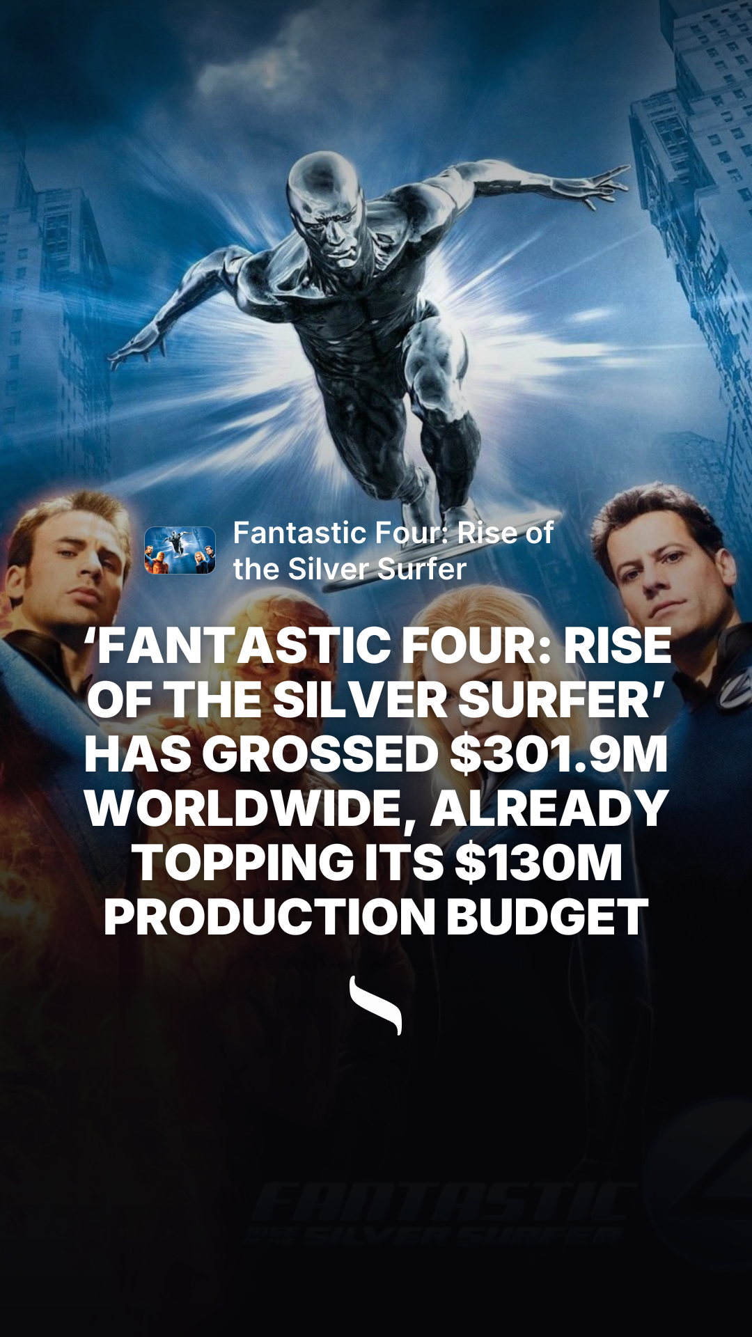 Fantastic Four: Rise of the Silver Surfer share card
