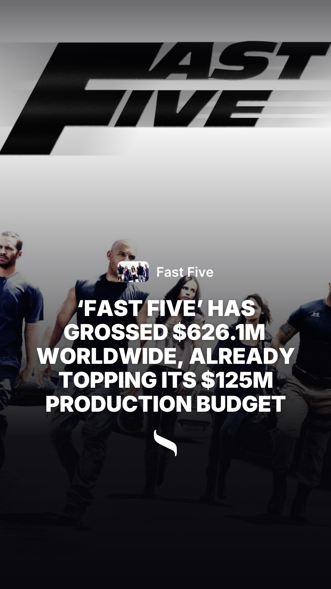 Fast Five share card