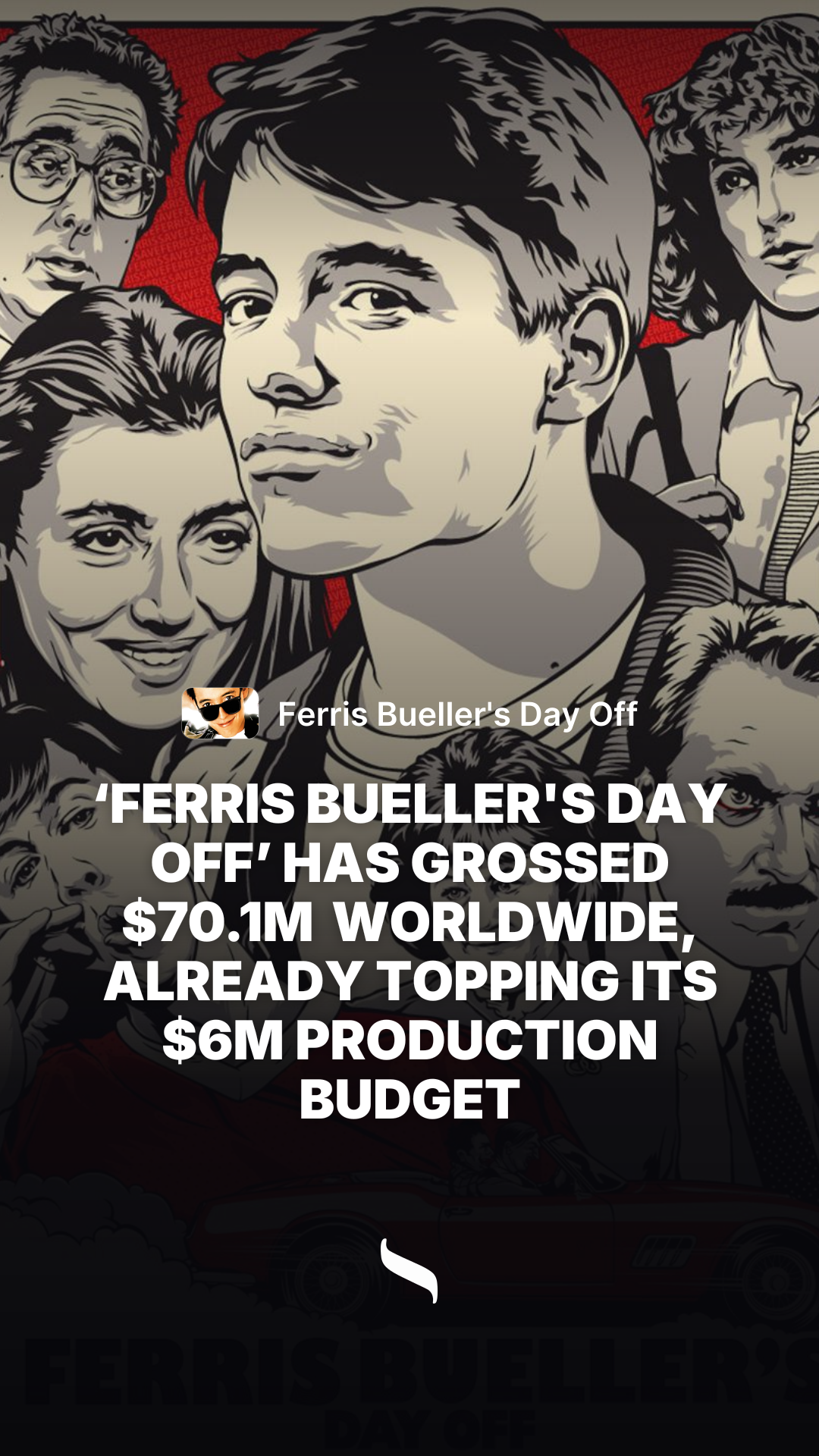 Ferris Bueller's Day Off share card