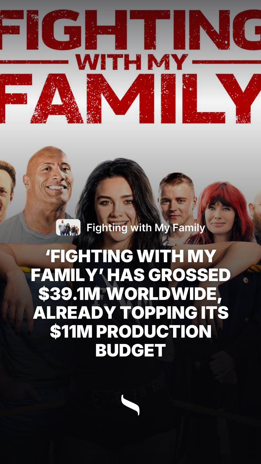 Fighting with My Family share card
